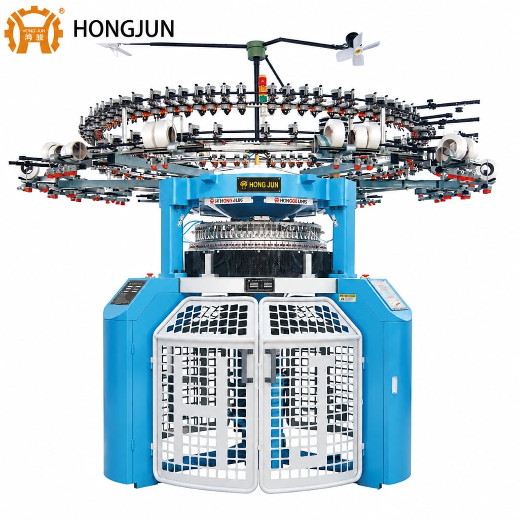 Single Jersey Electronic Jacquard Circular Knitting Machine