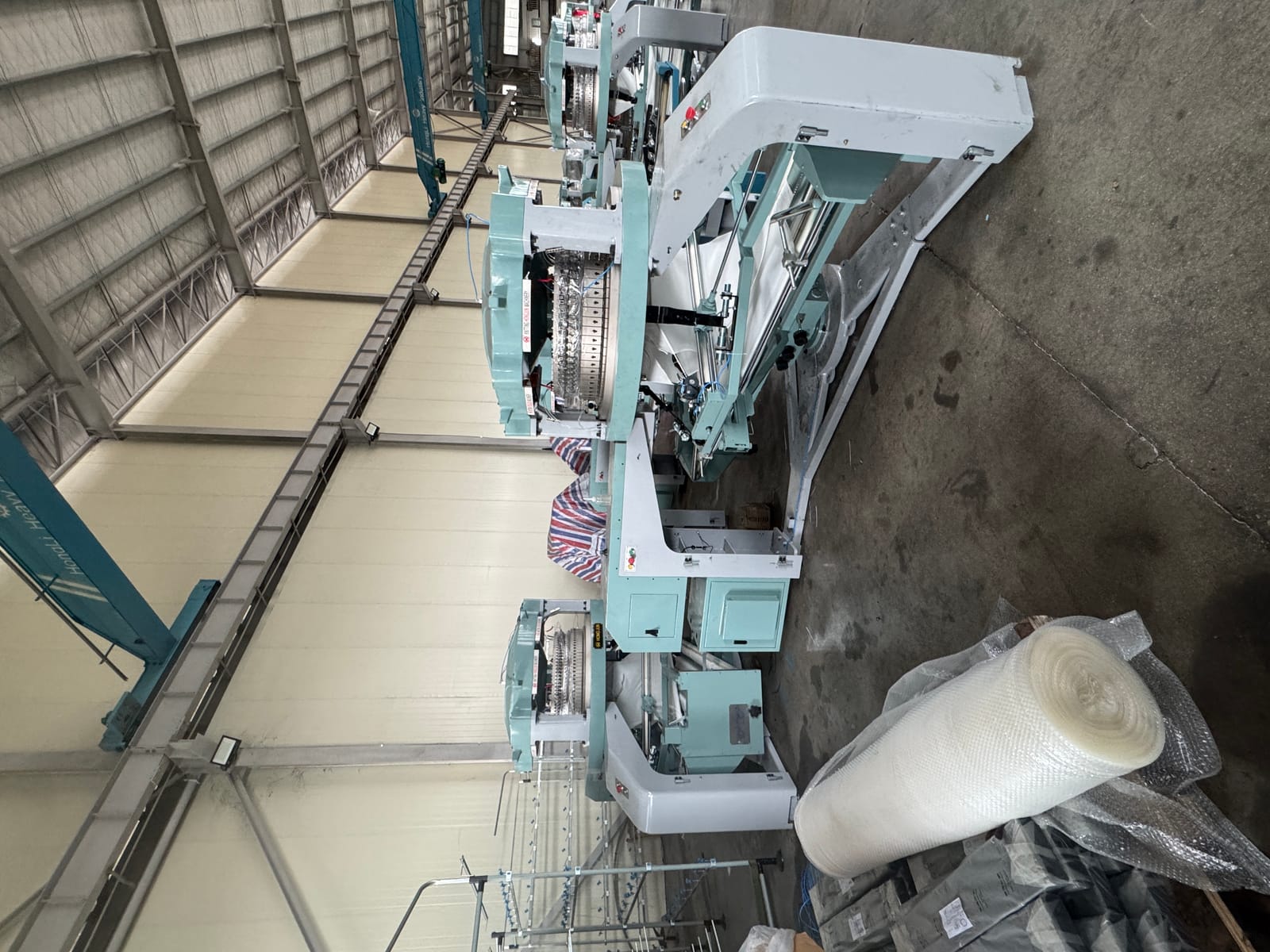Mansha International Complete Knitting Machinery Installation and Commitment